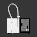 Stainless Steel Laboratory Equipment with Transparent Tube Digital Display and Control Panel