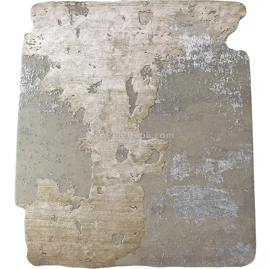 Square carpet 3d model