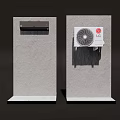 LG Wall Mounted Air Conditioner Fan Modern Design For Home Cooling