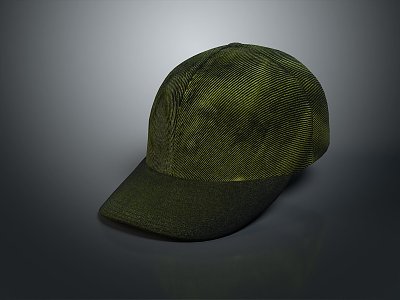 Hat cap baseball cap realistic 3d model