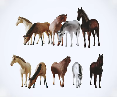 The Modern Horse 3d model The Modern Horse 3d model