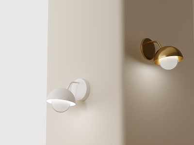 Light Luxury Wall Lamp Spherical Wall Lamp model