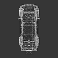 Black Armored Car with Roof Lights Large Tires and Rugged Exterior Design