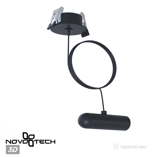 Modern Downlights And Spotlights For Contemporary Home Indoor Lighting Design 3d model 