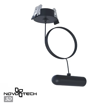 Modern Downlights And Spotlights For Contemporary Home Indoor Lighting Design 3d model
