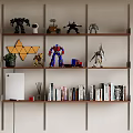 Modern Shelf Laminates 3d model