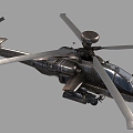 Imaginative Enemy PBR US Army AH64D AH64D Longbow Apache Gunship Attack Helicopter 3d model