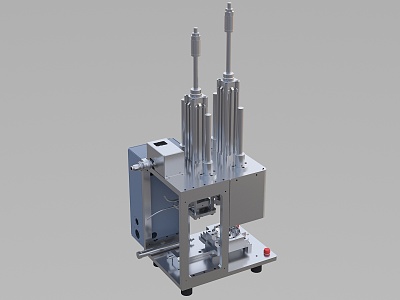 Riveting hot melt machinery equipment production equipment machine tool mold 3d model