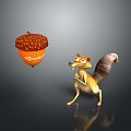 Squirrel Cartoon Squirrel Animation Squirrel Animation Squirrel Cartoon Characters Cartoon Animals Cartoon Small Animals 3d model