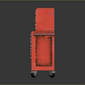 Modern Toolbox Large Toolbox Iron Box Iron Box Iron Trunk Box 3d model