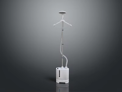 White Vertical Computer Desktop Tower With Modern Sleek Design And Structural Features 3d model