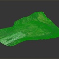 Geography, topography, mountain shape, ridge, ridge, valley, mountain range, canyon, geomorphology, mountain peak, mountain body 3d model