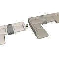 Corner sofa 3d model