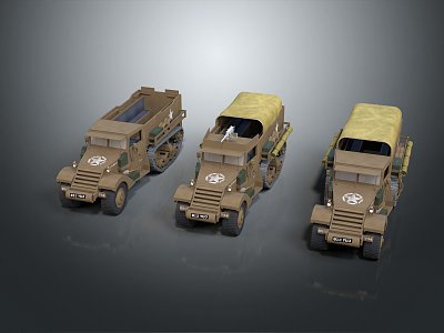 Modern Bulletproof Car Armed Car Armed Bulletproof Car Military Jeep 3d model