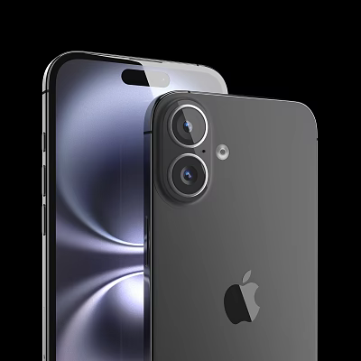 Sleek Apple iPhone Design With Dual Camera System And Edge To Edge 3d model