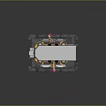 Lathe Machine Tool Lathe Machining Turning 3d model