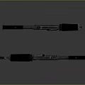 Tactical Rifles Design With Barrel Stock Magazine Handguard And Grip