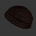 Classic Brown Felt Hat With Round Crown Stitched Detail And Style Label