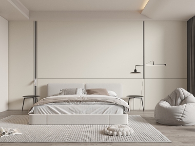 Modern Bedroom 3d model