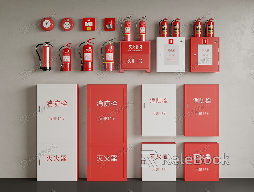 Fire fighting equipment model