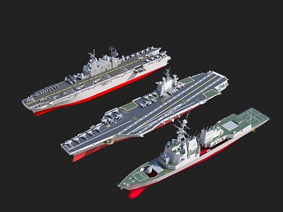 warship model