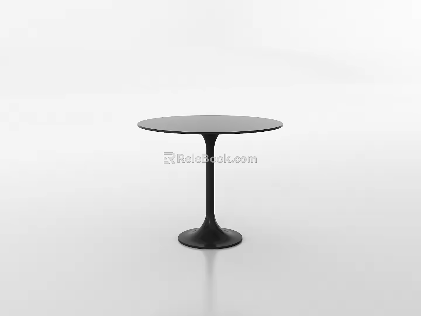 Modern Round Table 3d model