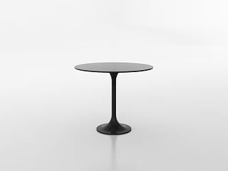 Modern Round Table 3d model