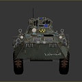 Modern Tank Light Tank Light Armor 3d model