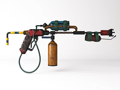 Modern Flamethanger 3d model