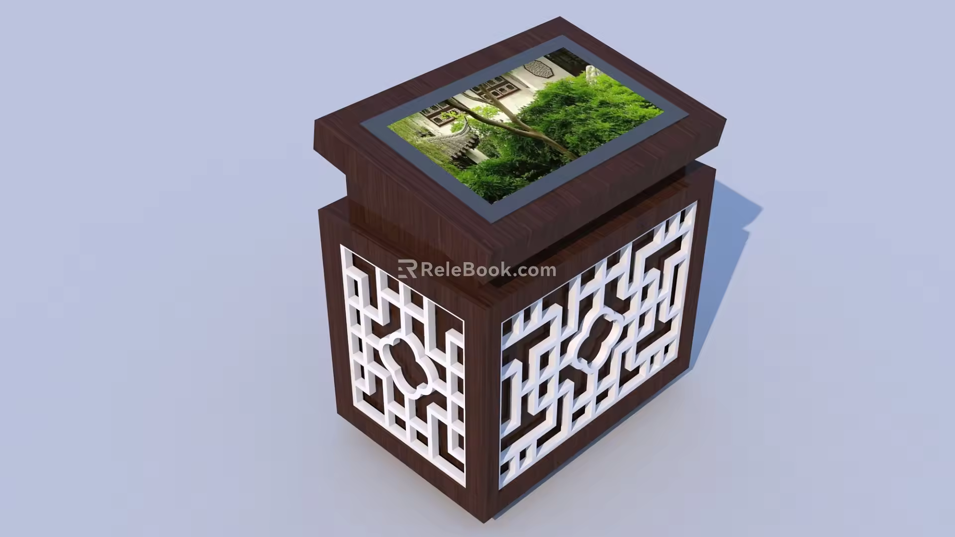 New Chinese-style all-in-one machine with multiple functions 3d model