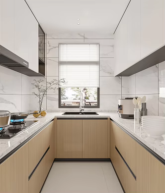 Modern Kitchen 3d model