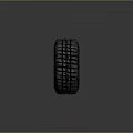Off Road Tires Clean And Dirty Comparison 3d model