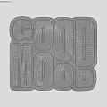 Neon Decorative Light With Good Mood Text In Vibrant Colorful Glow Design