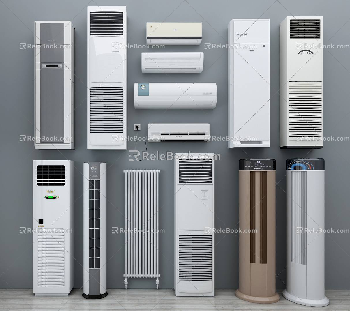 modern air conditioning model