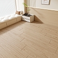 Log wind wood floor Cream wind wood floor Composite wood floor Bedroom wood floor 3d model