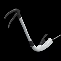Medical Surgical Grasping Instrument with Ergonomic Handle and Long Shaft