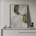 Simple Texture Decorative Painting 3d model