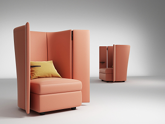 Modern single sofa 3d model