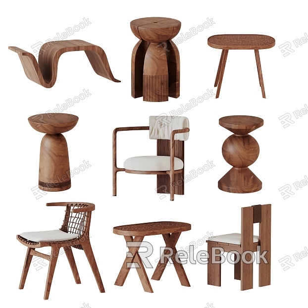 Middle Style Chair model