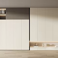 Modern bookcase 3d model