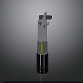 Silver Metal Device With Yellow Component Black Base And Adjustable Clamp