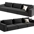 Modern Multiplayer Sofa 3d model