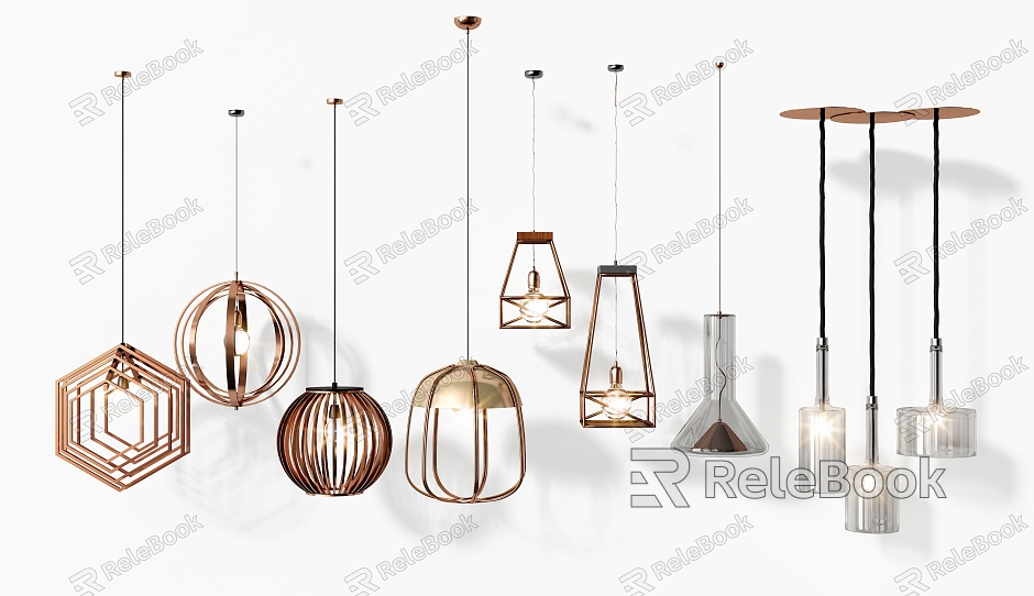 Modern fashion metal chandelier combination model