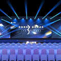 OPPLE Lighting 2023 New Product Launch Event With Stage Lighting Seats And Backdrop Screen