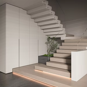 Modern Stairs 3d model