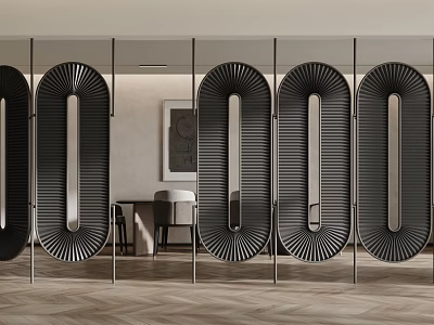 Modern Screen Screen Partition 3d model