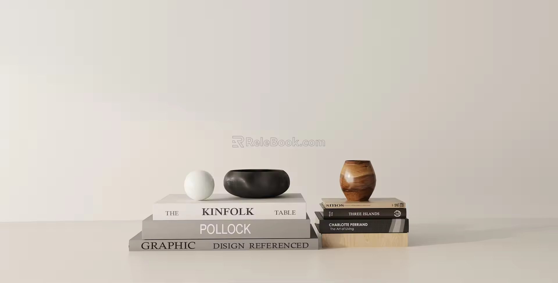 Modern ornaments combination 3d model