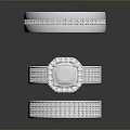 Shiny Silver Rings Adorned With Diamond Accents For Stylish Fashion Jewelry