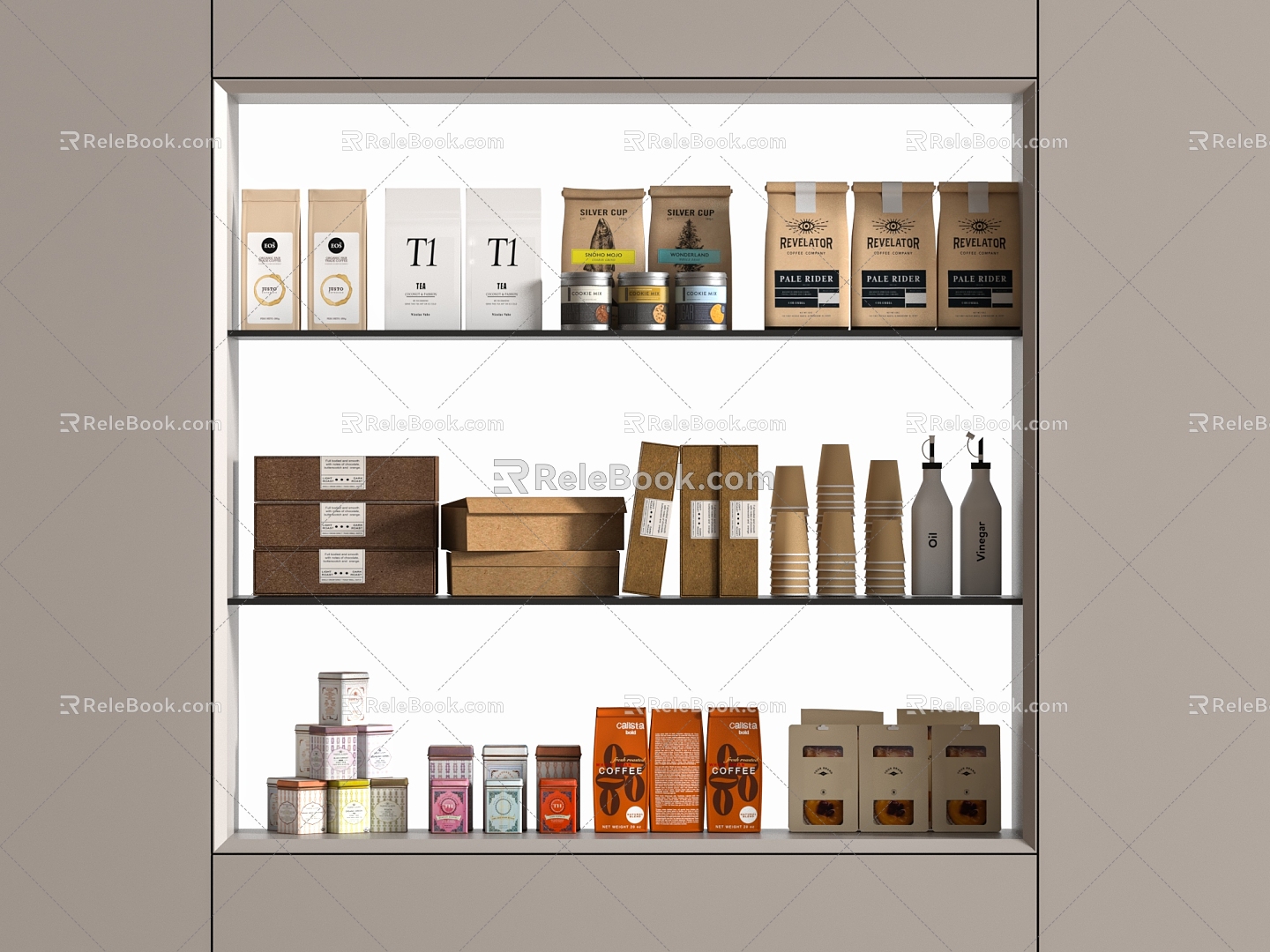 Food Beverage Coffee Supplies Coffee Beans 3d model