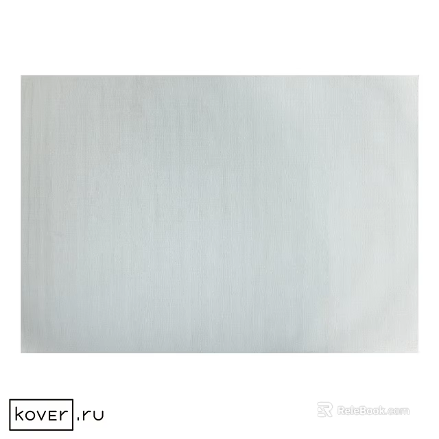 Light Colored Square Rug with Woven Texture for Modern Home Decor 3d model 